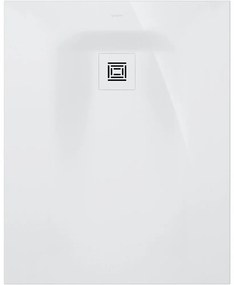 DURAVIT Sustano obdĺžniková sprchová vanička z materiálu DuraSolid, Antislip, 1000 x 800 x 30 mm, biela lesklá, 720273730000000