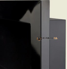 Závesný biokrb na stenu AIASA ČIERNY 90x40x12