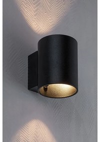 Rabalux 7020 - Nástenné svietidlo KAUNAS 1xG9/10W/230V čierna