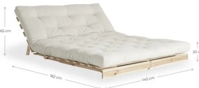 Variabilná pohovka Karup Design Roots Raw/Beige