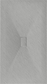 Mexen Hugo, SMC obdĺžniková sprchová vanička 200 x 100 cm, šedá, 42611020