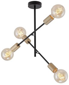 Briloner 2856-045 - Luster na tyči NATURE 4xE27/60W/230V BL0429