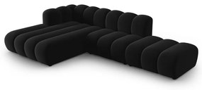 Antracitová rohová pohovka (ľavý roh) Lupine – Micadoni Home