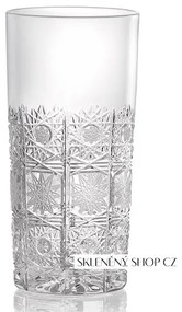 Aurum Crystal Brúsené poháre 350 ml, 6 ks