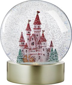 CASTLE Snehová guľa svietiaca zámok 20 cm