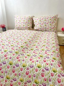 Mušelínové obliečky Tulipán 140x200cm+90x70cm TiaHome