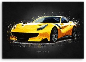Gario Obraz na plátne Ferrari F12 - Gab Fernando Rozmery: 100 x 70 cm