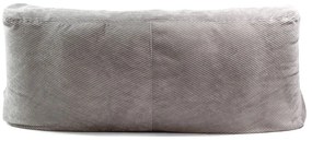 Tmavosivý menčestrový sedací vak Sofa Tube 190 – SLOWDOWN