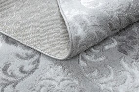 Moderný MEFE koberec   8734 Ornamenty, sivý