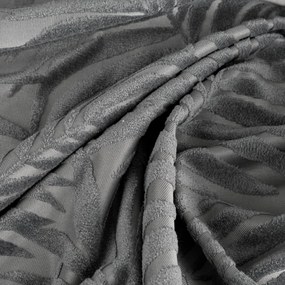 ZÁVES NA KRÚŽKOCH LIVIA 140X250 CM SIVÁ
