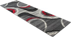 TA Koberec F844B SIVÁ LACNÁ PP CRM Rozmer: 70x150 cm