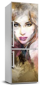 Foto tapeta na chladničku Abstrakcie žena FridgeStick-70x190-f-60051496