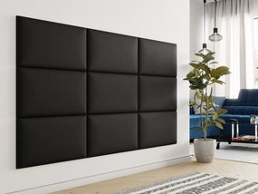 Čalúnený nástenný panel Pag 70x40, Farba čalúnenia:: ekokoža Soft 011 (čierna)