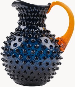 Ručne fúkaný džbán Hobnail, 2 l