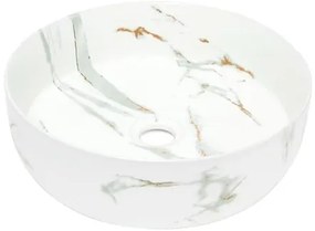 Umývadlo na dosku SAT Infinitio 39x39 cm mat bez otvoru pre batériu SATINF3939MR, 1 ks