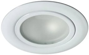 KANLUX Bodové osvetlenie do skrine RALOS, 1xG4, 20W, 60mm, okrúhle, biele