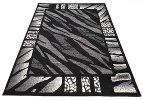 Kusový koberec PP Normia čierny 220x300cm