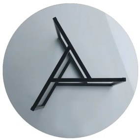 Konferenčný stolík TRIO 42x75 cm čierna