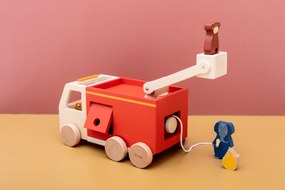 Trixie Drevené hasičské auto