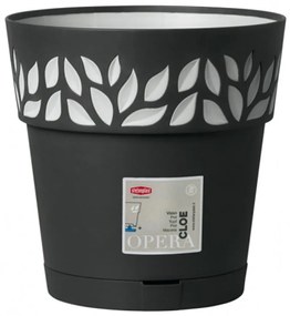 Obal Cloe plastový antracit 30X29cm