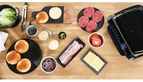 Tefal - Kontaktný gril OPTIGRILL ELITE 2000W/230V čierna