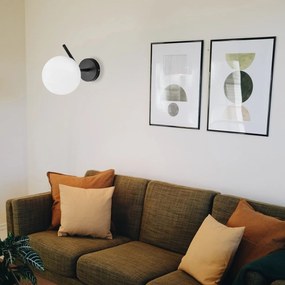 Toolight Toolight, nástenné svietidlo 1xE27, G099-1W, čierna, OSW-09724