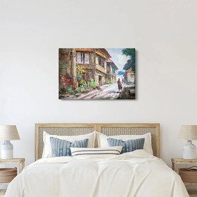 Obraz Filipínske dediny, Ázia (90x60 cm)