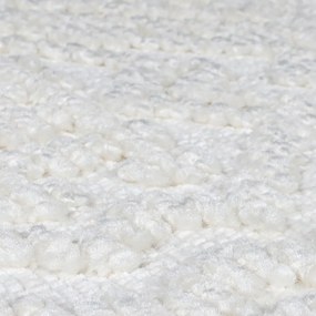 Krémovobiely umývateľný behúň zo ženilky 60x240 cm Jaipur – Flair Rugs