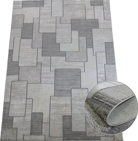 BE Koberec Esprit 3603 GREY – sivý obdĺžnikový Rozmer: 140x190 cm