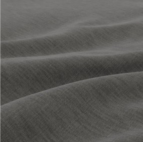 Rohová rozkladacia sedačka FERMO Lux tmavosivá