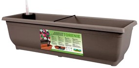 Kvetináč samozavlažovací Torenie 60 cm/hnedý