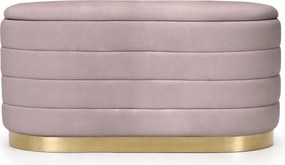 Taburet Bella růžový