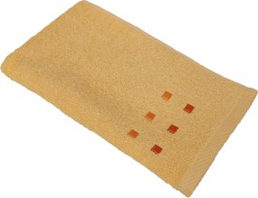 XXXLutz UTERÁK PRE HOSTÍ, 30/50 cm, tmavožltá Esposa - Kúpeľňový textil - 004893002832