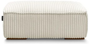 Béžová menčestrová podnožka Chelsea – Bobochic Paris