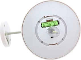 LED Solárne nástenné svietidlo LED/0,5W/1,2V IP44 biela