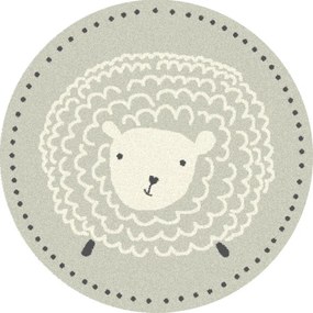 Detský koberec Agnella Isfahan M Sheep popol kruh