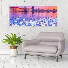 Obraz - Praha (120x50 cm)