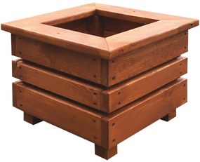 Drevený kvetináč 44x44x36 cm