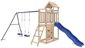 Vonkajšia súprava na hranie masívna borovica