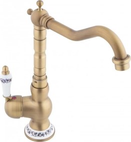 Kuchynská drezová batéria - BERTUG retro - zlatá