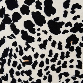 Čierno-béžová bavlnená plážová osuška 78x200 cm Leopard – Catherine Lansfield