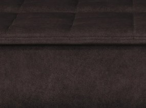 Rozkladacia pohovka Sweet, hnedá espresso látka