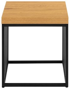 Odkladací stolík s doskou v dubovom dekore 40x40 cm Strington – Actona