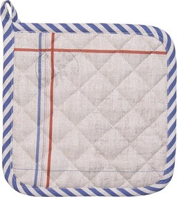 Béžová bavlnená chňapka - podložka s kohútom Devine French Roster - 20*20 cm