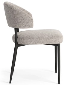 IRIS Béžová Latte (látka Monza 60) - MODERNÁ ČALÚNENÁ STOLIČKA DO OBÝVAČKY/JEDÁLNE LOFT