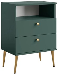 Nočný Stolík High 2D zelená