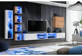 Obývacia Stena Switch Xxvi Biely/Wotan