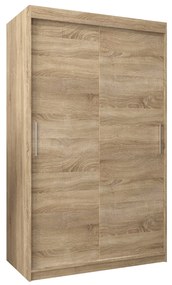 Šatníková skriňa 120 cm Toki (Dub sonoma + Dub sonoma). Akcia -50%. Vlastná spoľahlivá doprava až k Vám domov. 1064816
