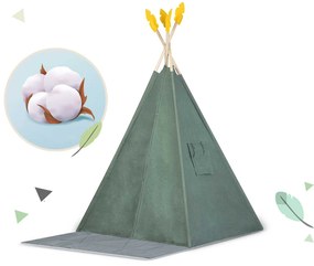 Detský stan típí Nukido NK-406 - zelený