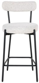Biela barová stolička (výška sedadla 65 cm) Badalona – House Nordic